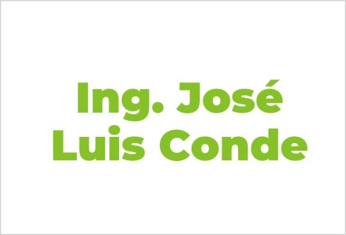 Ing. José Luis Conde